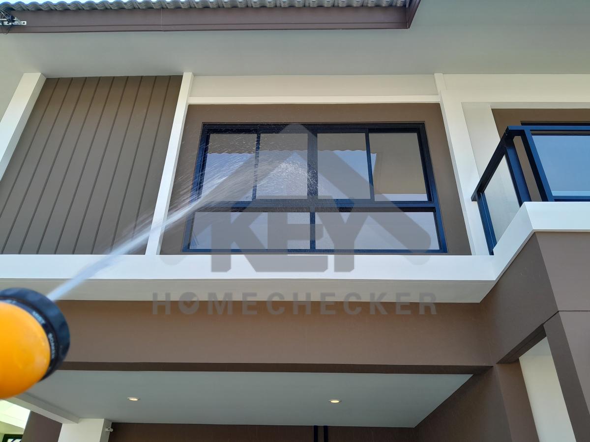 งานเทสน้ำ ประตูหน้าต่าง