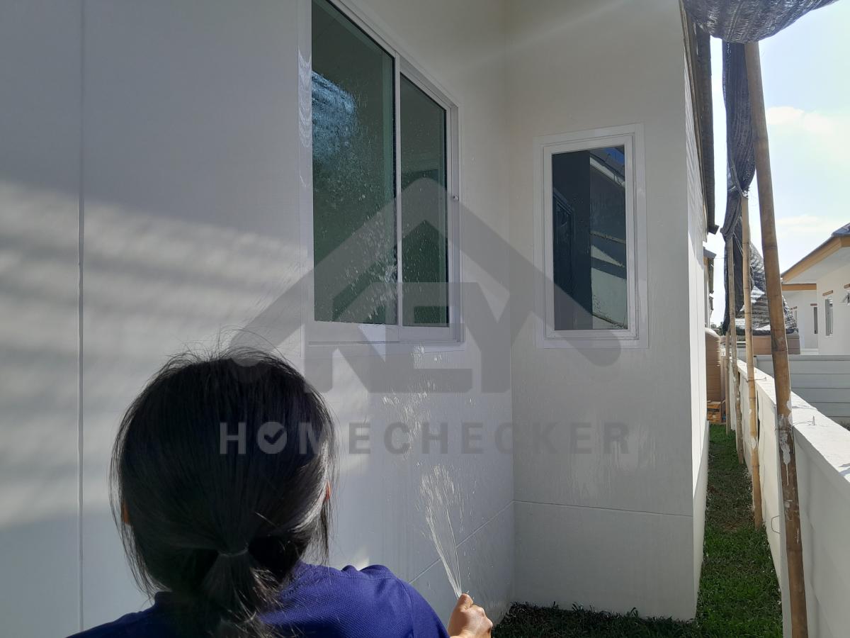 งานเทสน้ำ ประตูหน้าต่าง