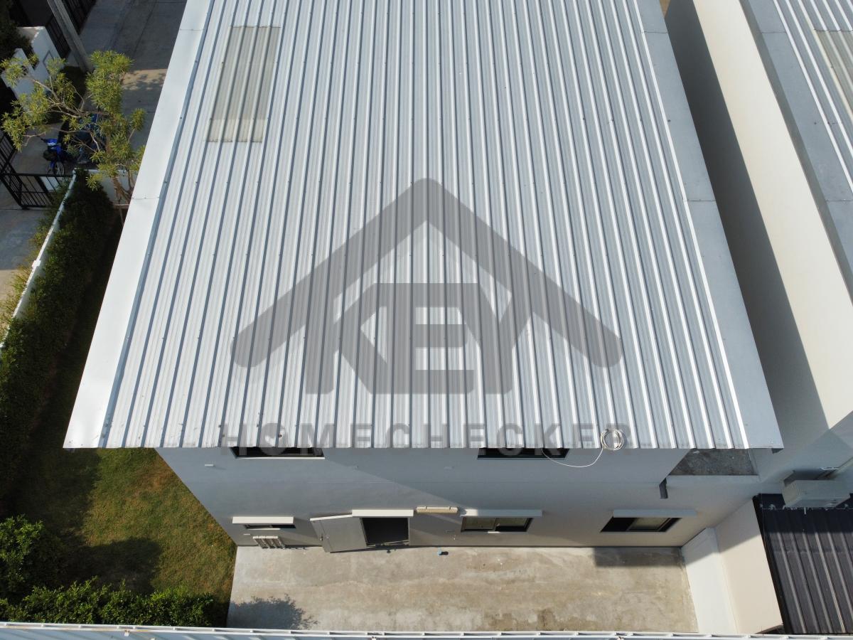 งานตรวจสอบหลังคา