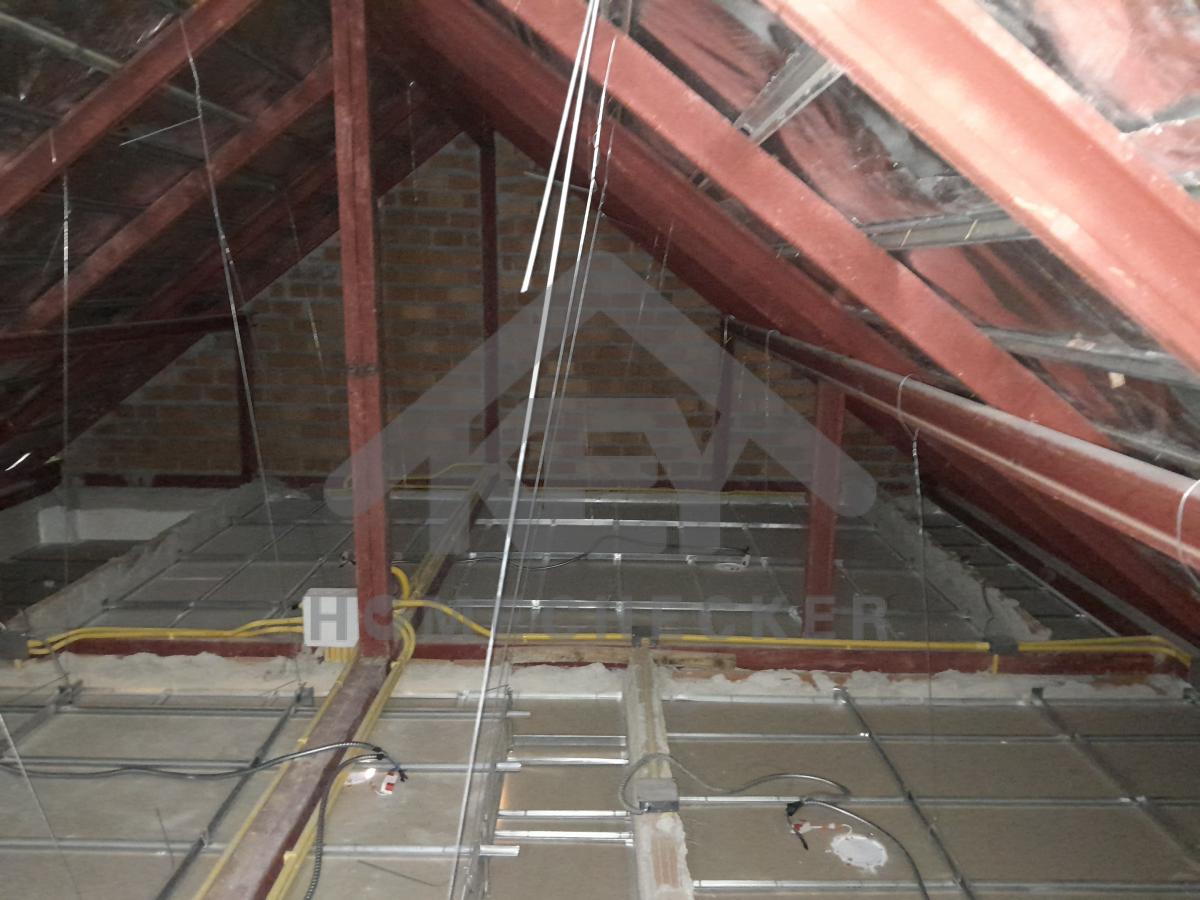 งานฝ้าชายคาและโครงฝ้า