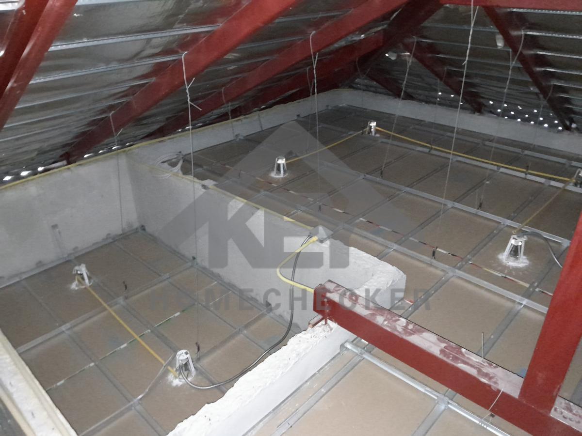 งานฝ้าชายคาและโครงฝ้า