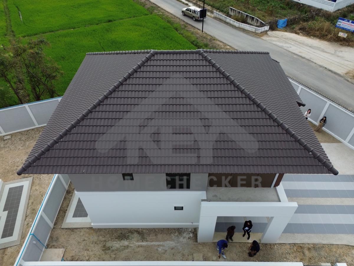 งานตรวจสอบหลังคา