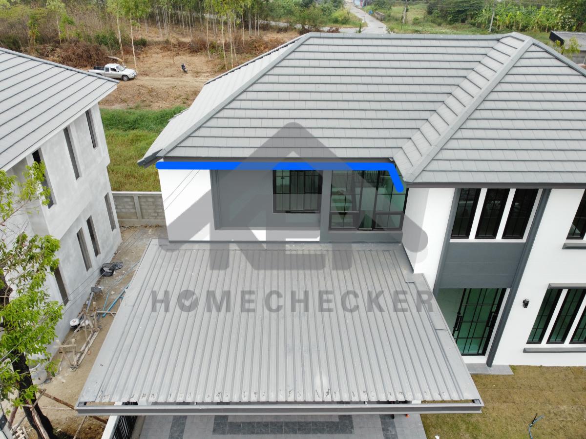 งานตรวจสอบหลังคา