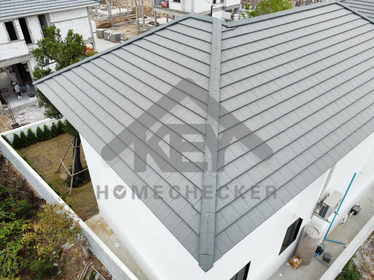 งานตรวจสอบหลังคา