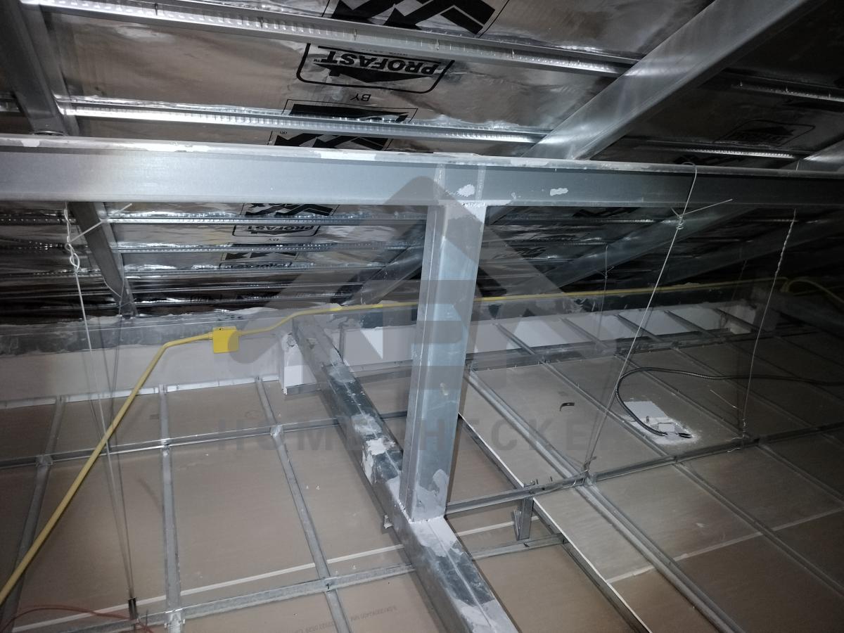 งานฝ้าชายคาและโครงฝ้า