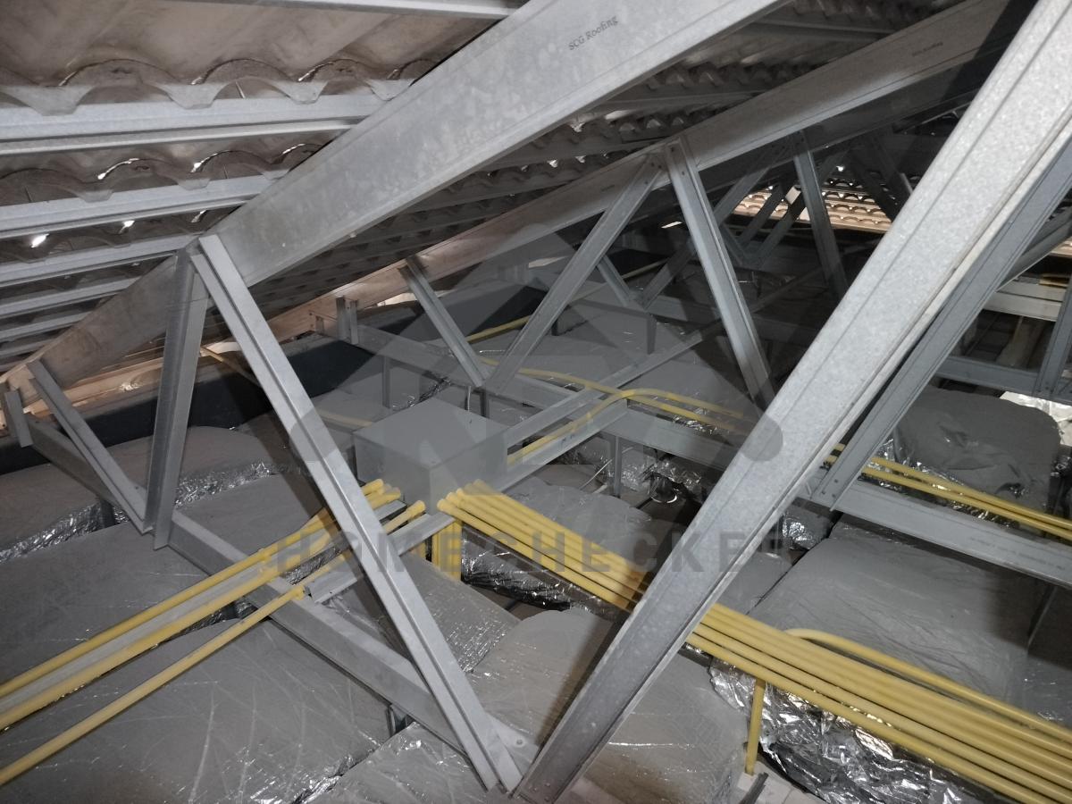 งานฝ้าชายคาและโครงฝ้า