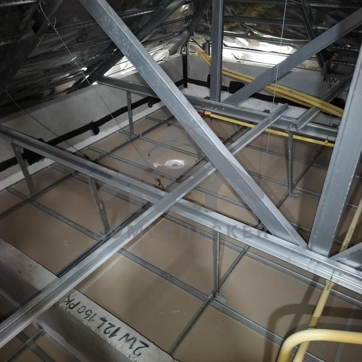 งานฝ้าชายคาและโครงฝ้า