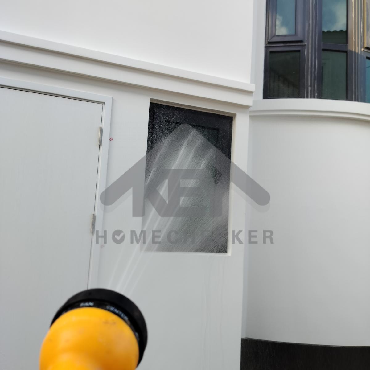 งานเทสน้ำ ประตูหน้าต่าง