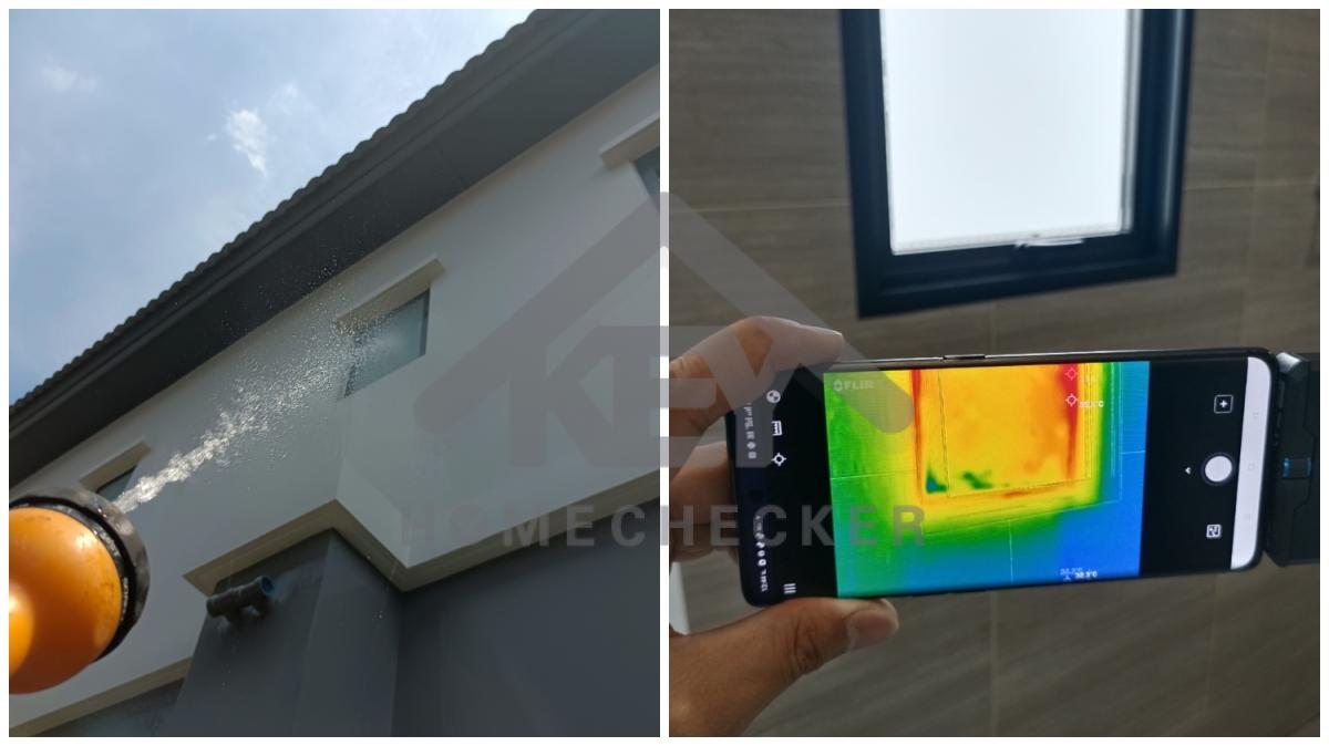 งานเทสน้ำ ประตูหน้าต่าง