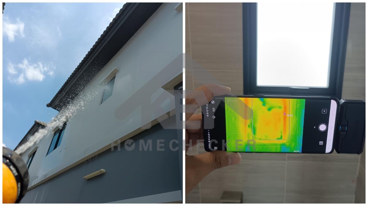 งานเทสน้ำ ประตูหน้าต่าง