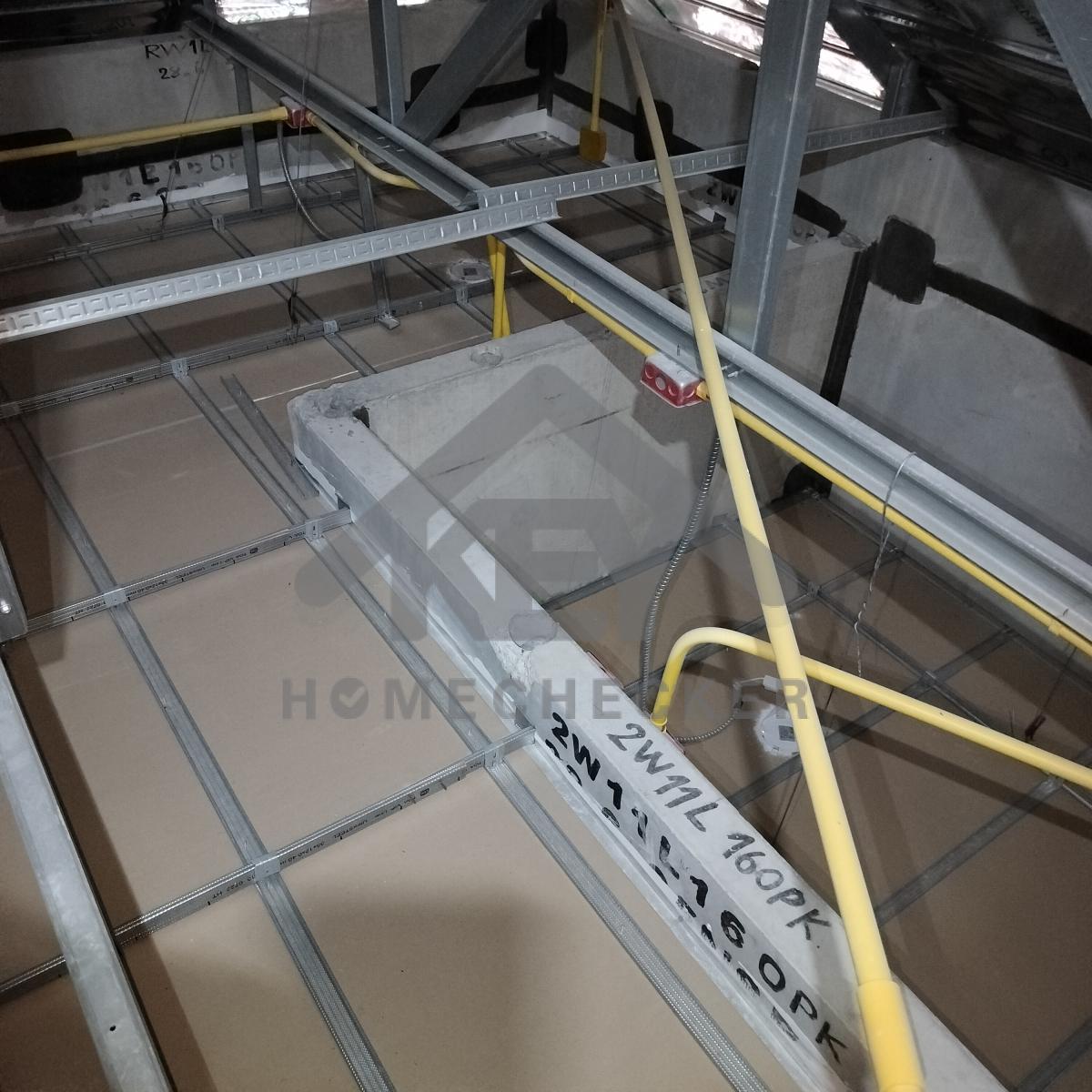 งานฝ้าชายคาและโครงฝ้า