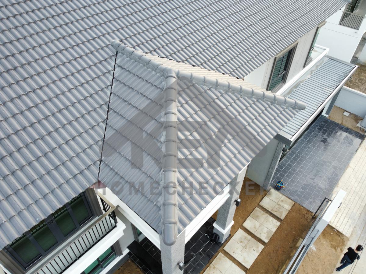 งานตรวจสอบหลังคา