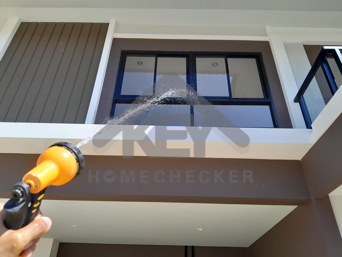 งานเทสน้ำ ประตูหน้าต่าง