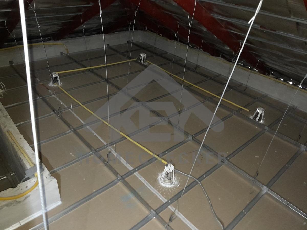 งานฝ้าชายคาและโครงฝ้า