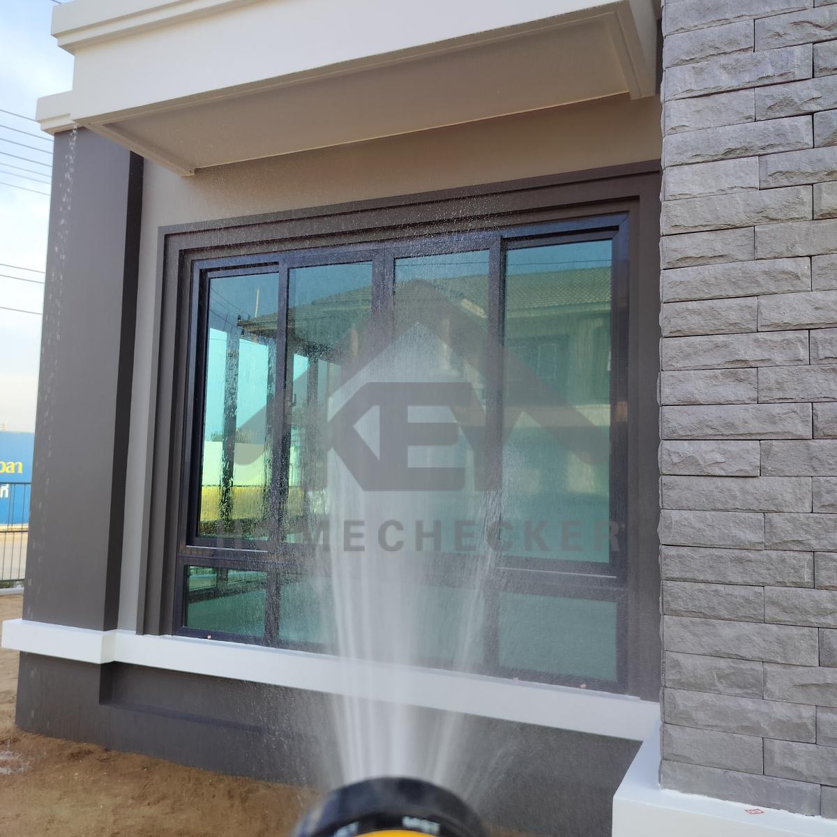 งานเทสน้ำ ประตูหน้าต่าง