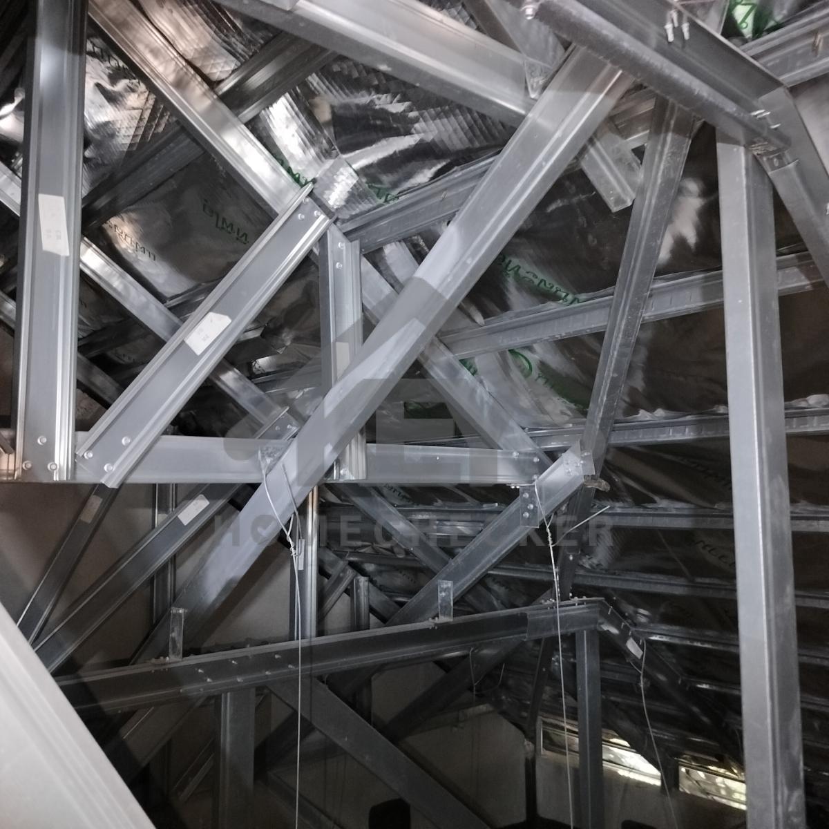 งานฝ้าชายคาและโครงฝ้า