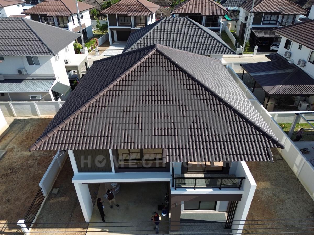 งานตรวจสอบหลังคา