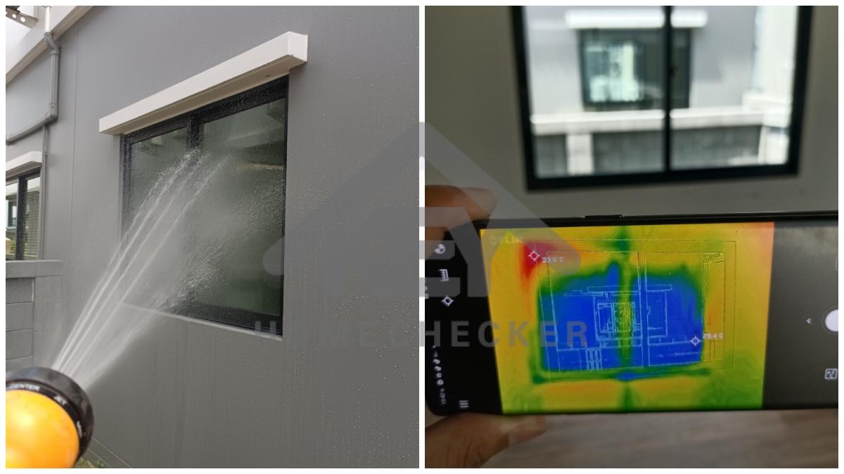 งานเทสน้ำ ประตูหน้าต่าง