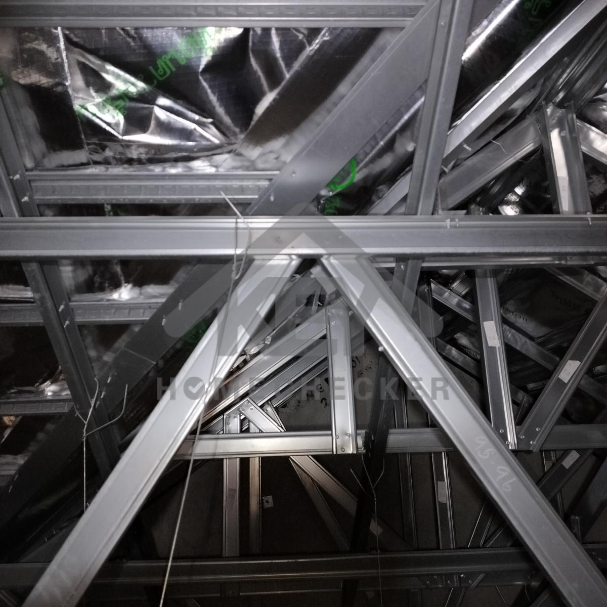 งานฝ้าชายคาและโครงฝ้า