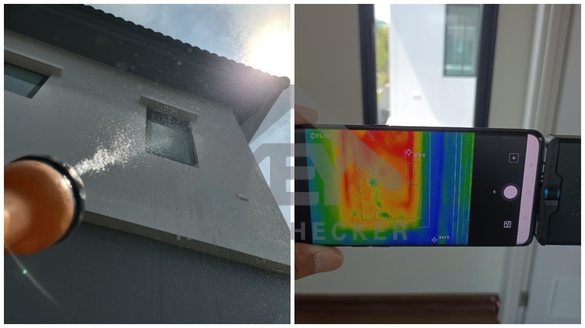 งานเทสน้ำ ประตูหน้าต่าง