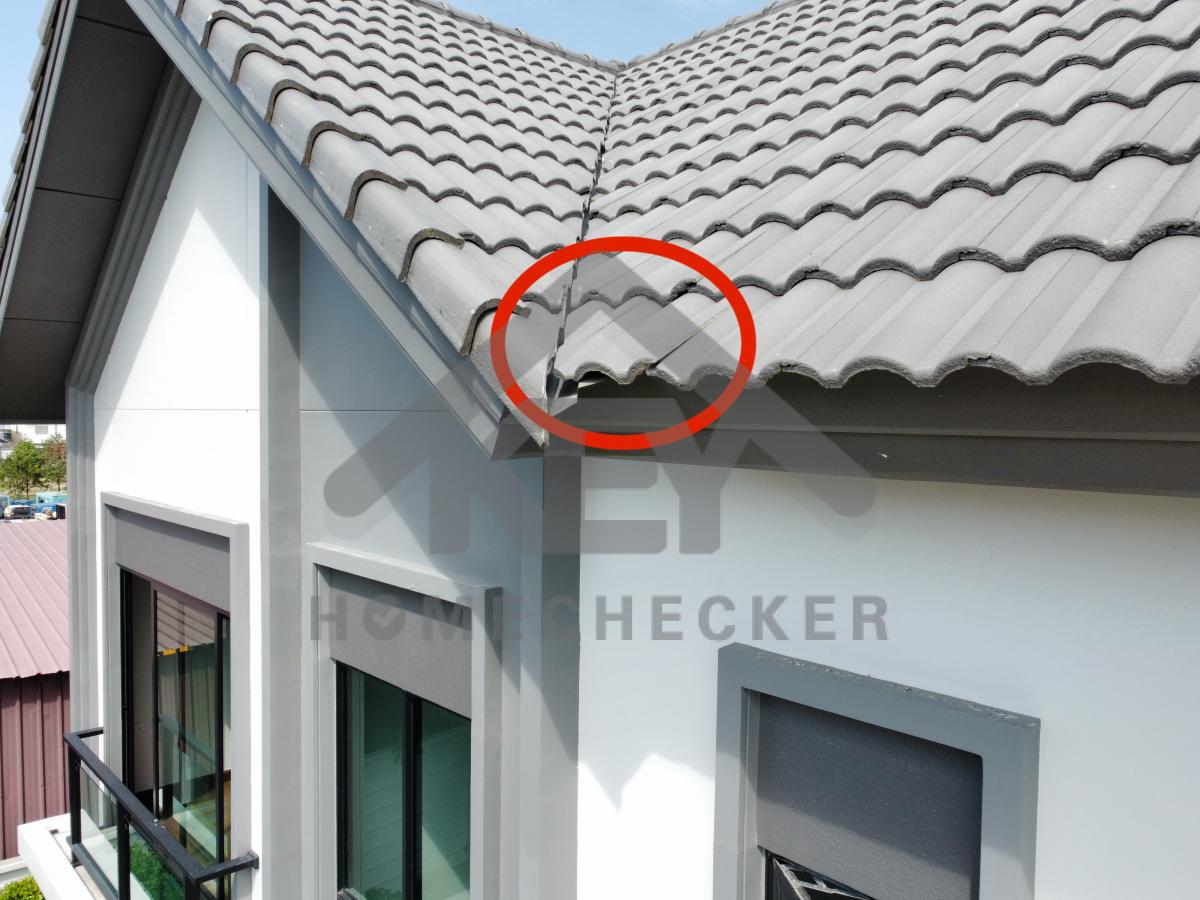 งานตรวจสอบหลังคา