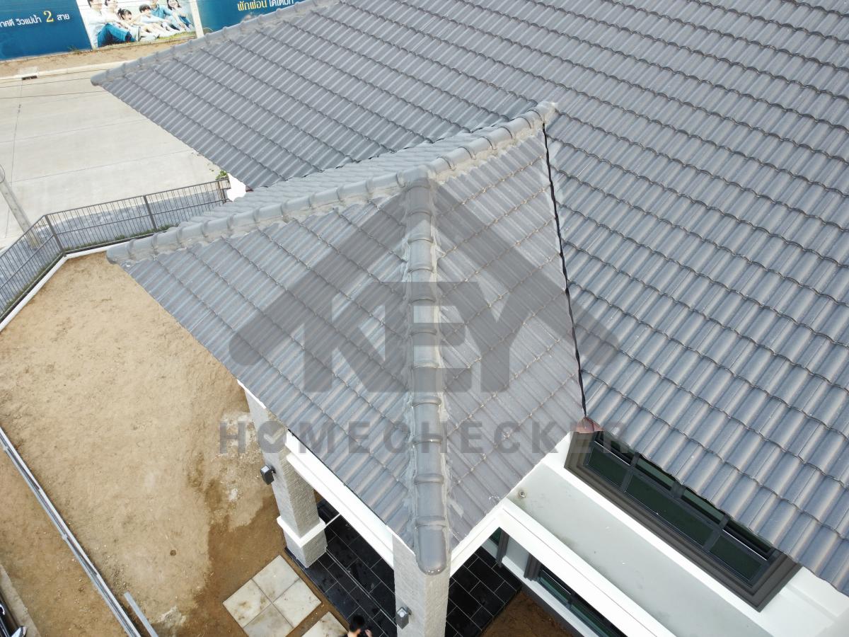 งานตรวจสอบหลังคา