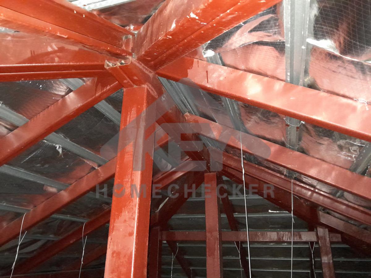 งานฝ้าชายคาและโครงฝ้า