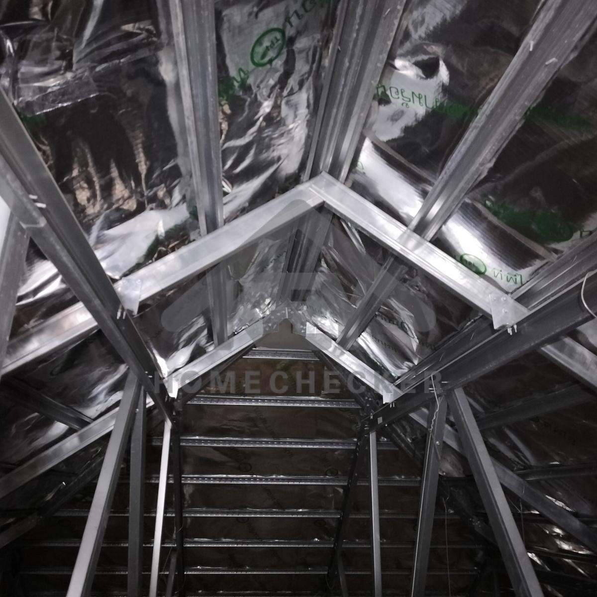 งานฝ้าชายคาและโครงฝ้า