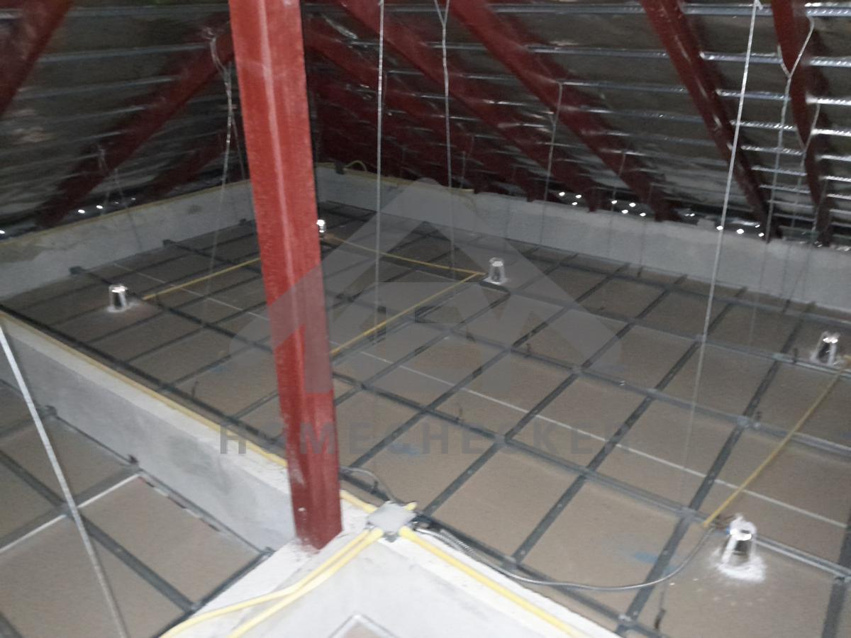 งานฝ้าชายคาและโครงฝ้า