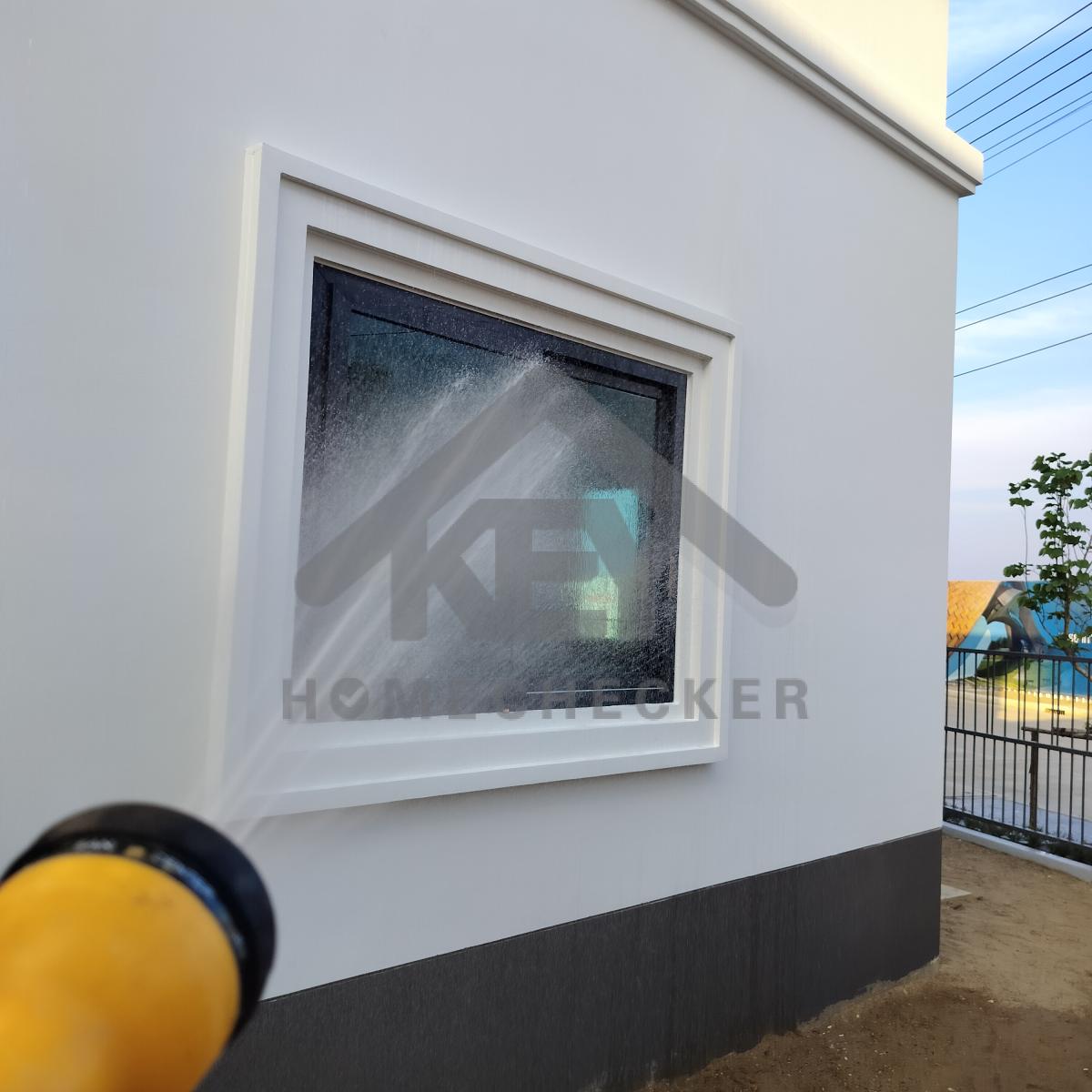 งานเทสน้ำ ประตูหน้าต่าง