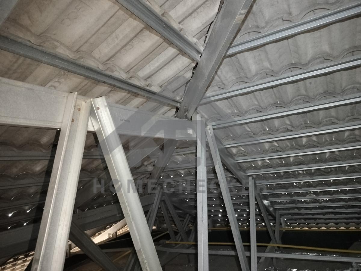 งานฝ้าชายคาและโครงฝ้า