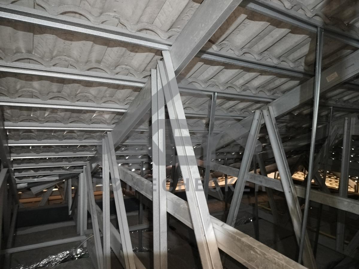 งานฝ้าชายคาและโครงฝ้า