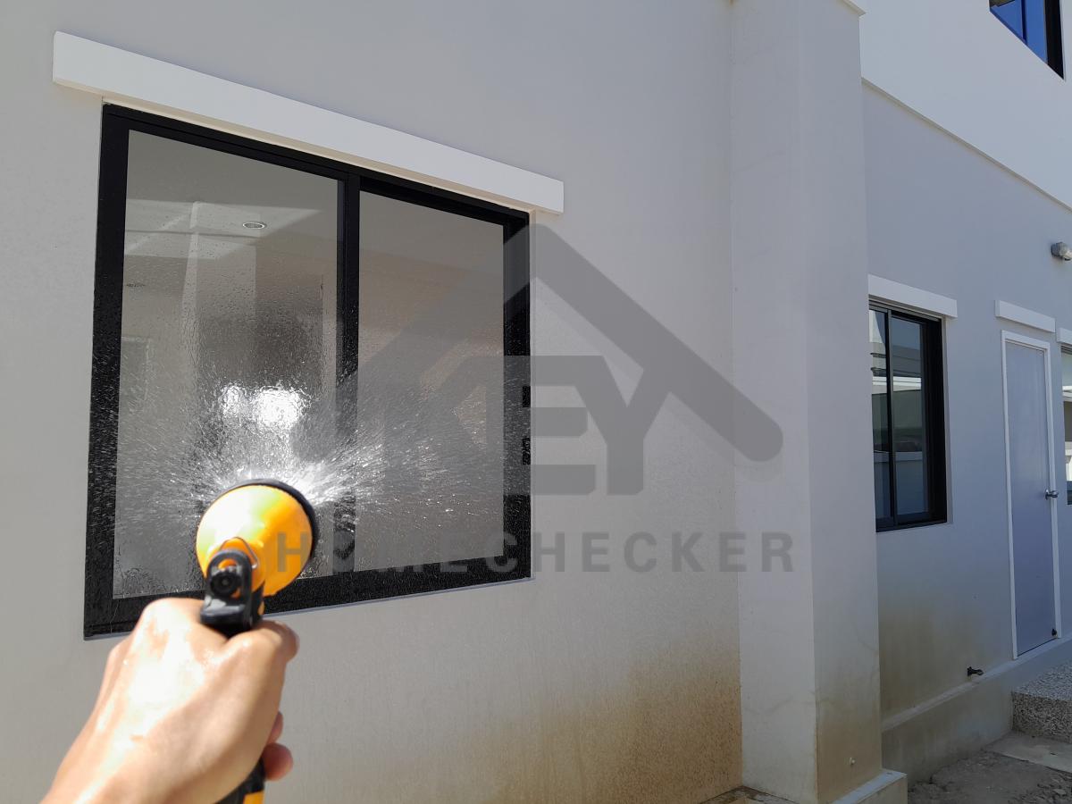 งานเทสน้ำ ประตูหน้าต่าง