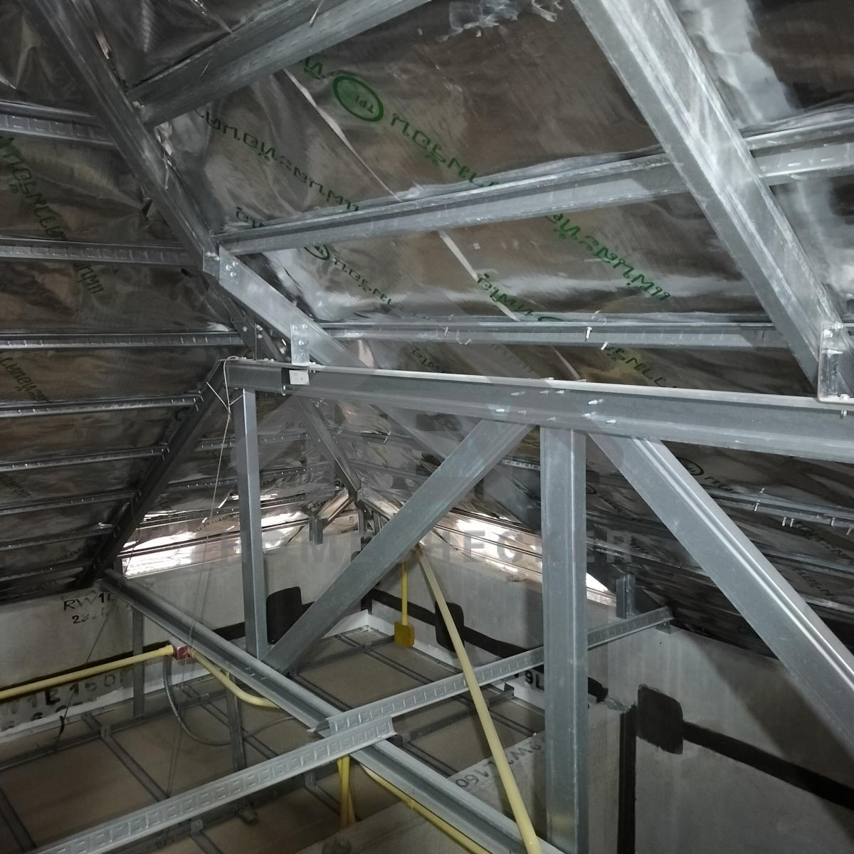 งานฝ้าชายคาและโครงฝ้า