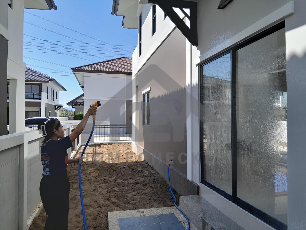 งานเทสน้ำ ประตูหน้าต่าง