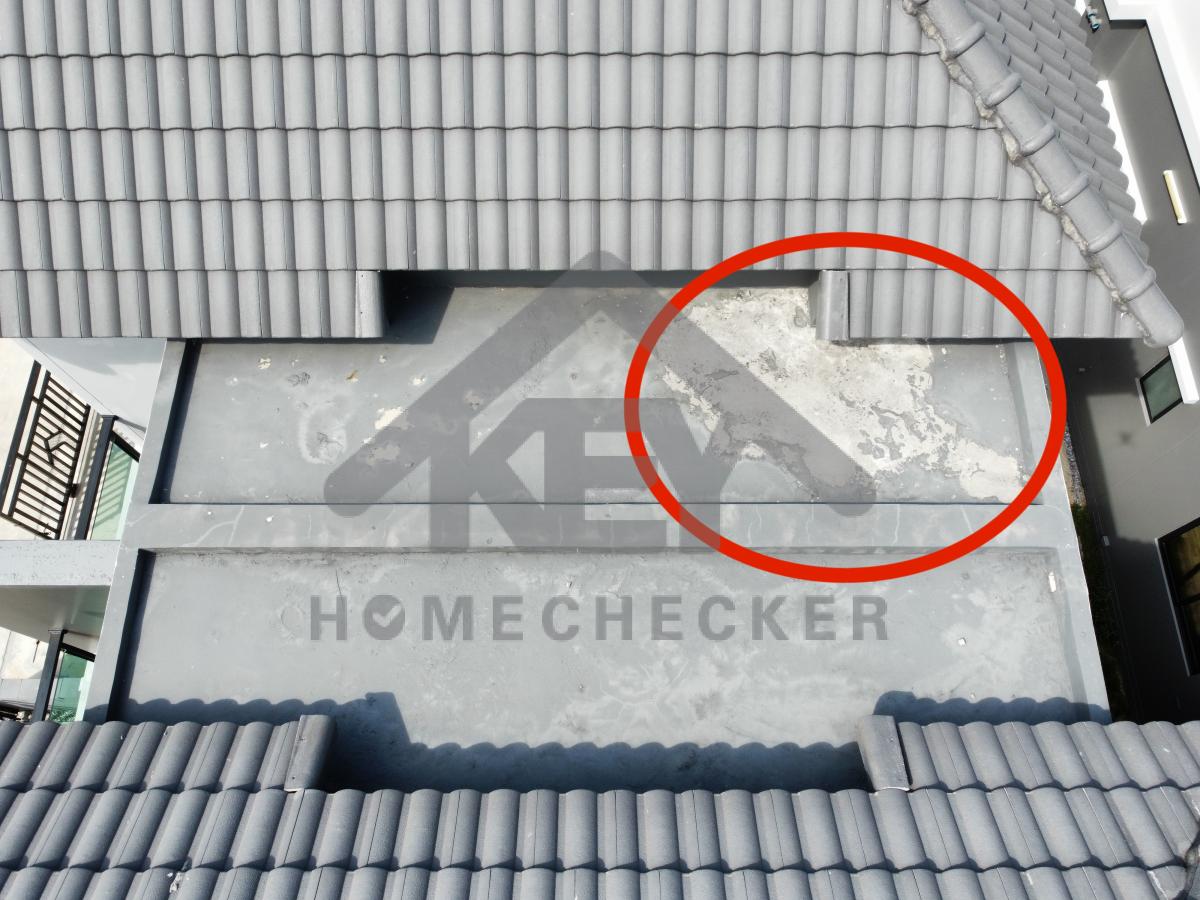 งานตรวจสอบหลังคา