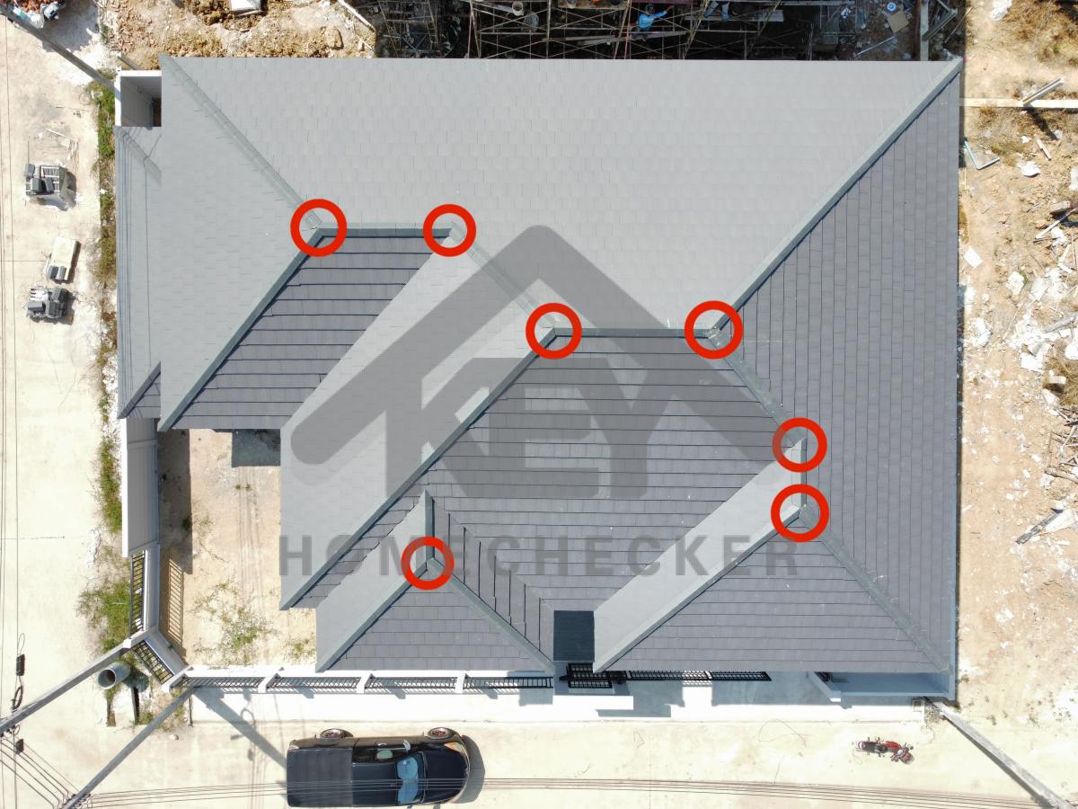 งานตรวจสอบหลังคา