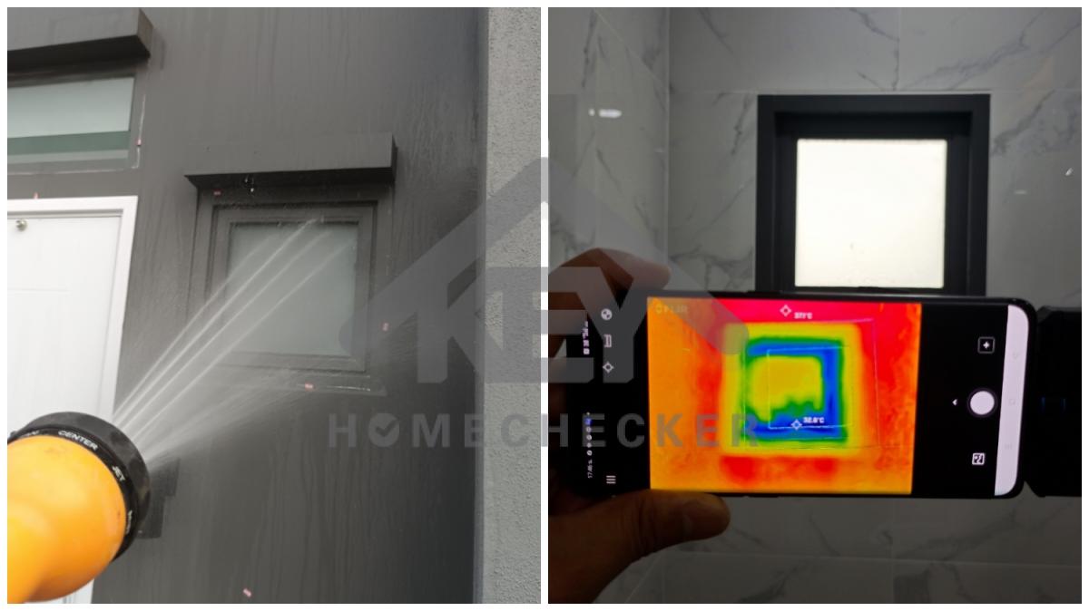 งานเทสน้ำ ประตูหน้าต่าง