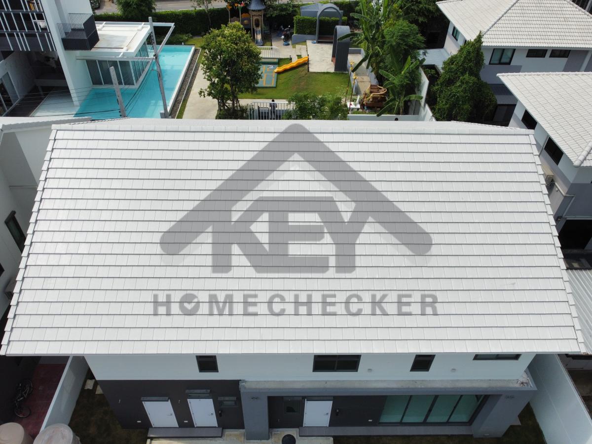 งานตรวจสอบหลังคา