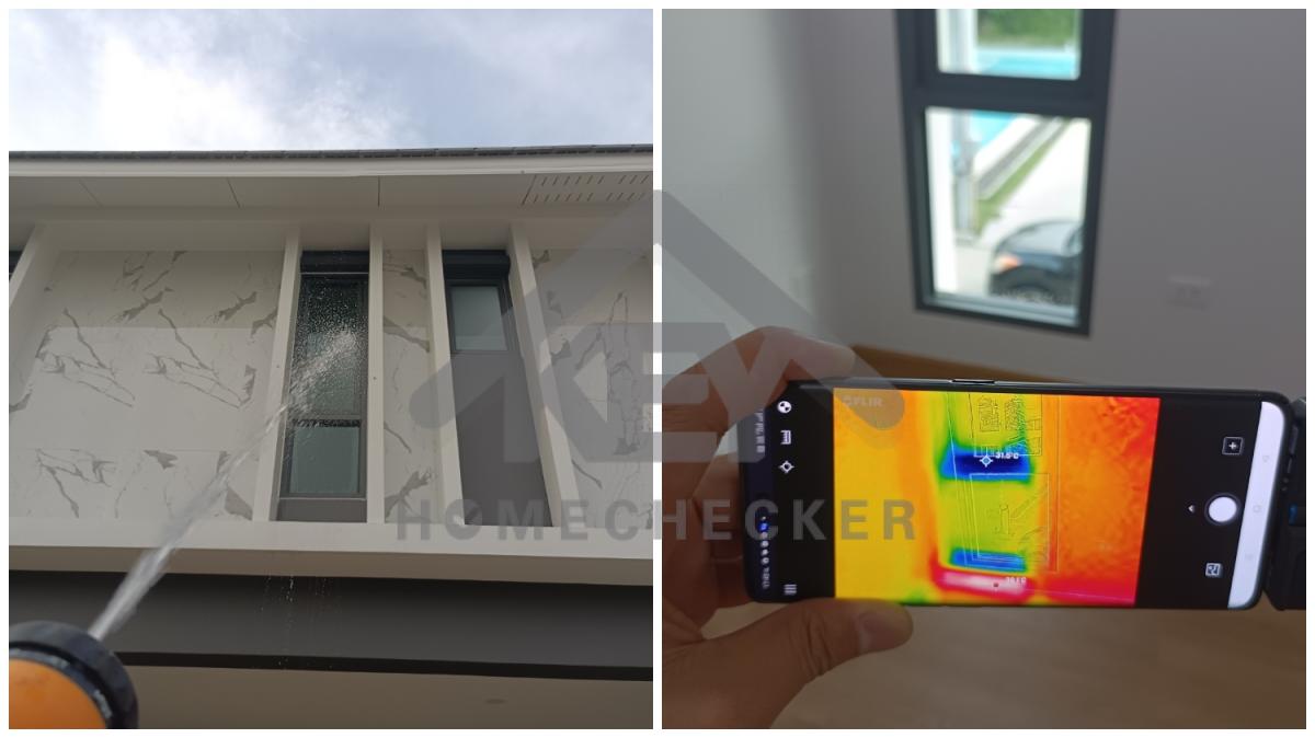 งานเทสน้ำ ประตูหน้าต่าง