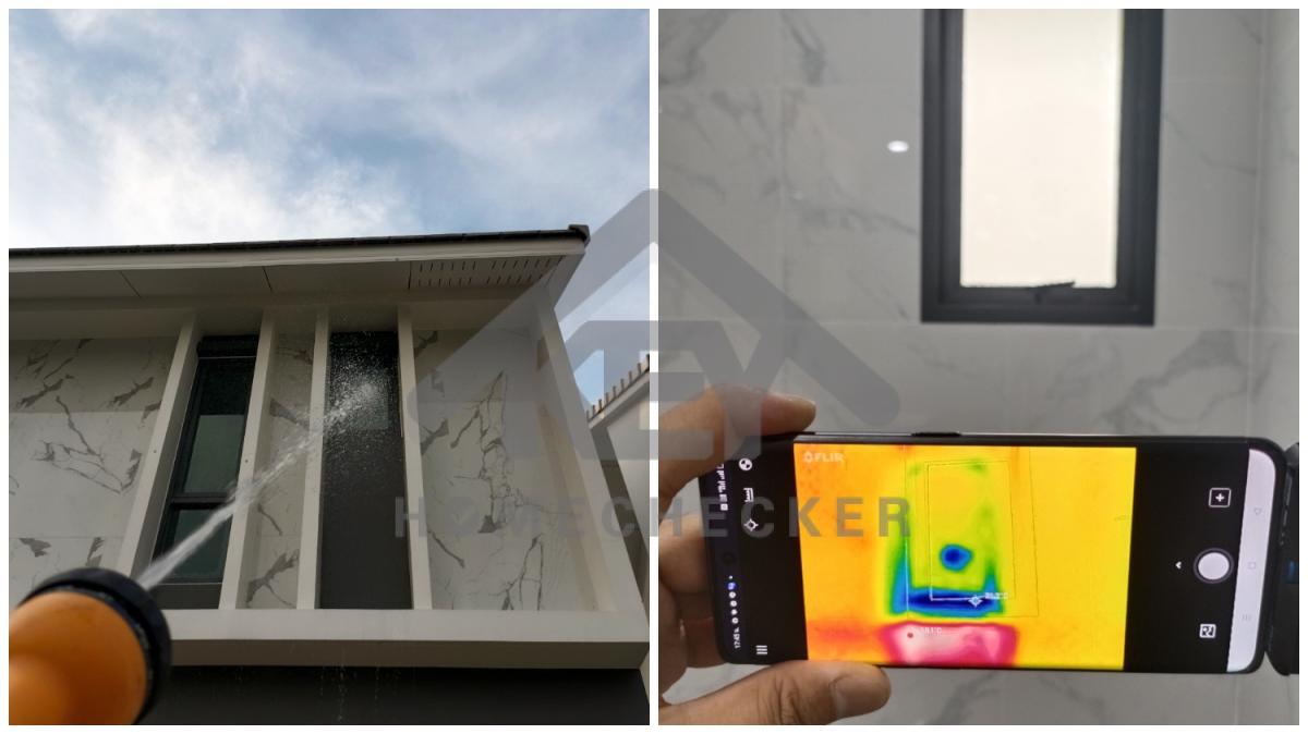 งานเทสน้ำ ประตูหน้าต่าง