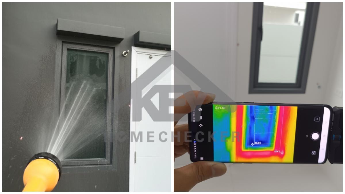 งานเทสน้ำ ประตูหน้าต่าง