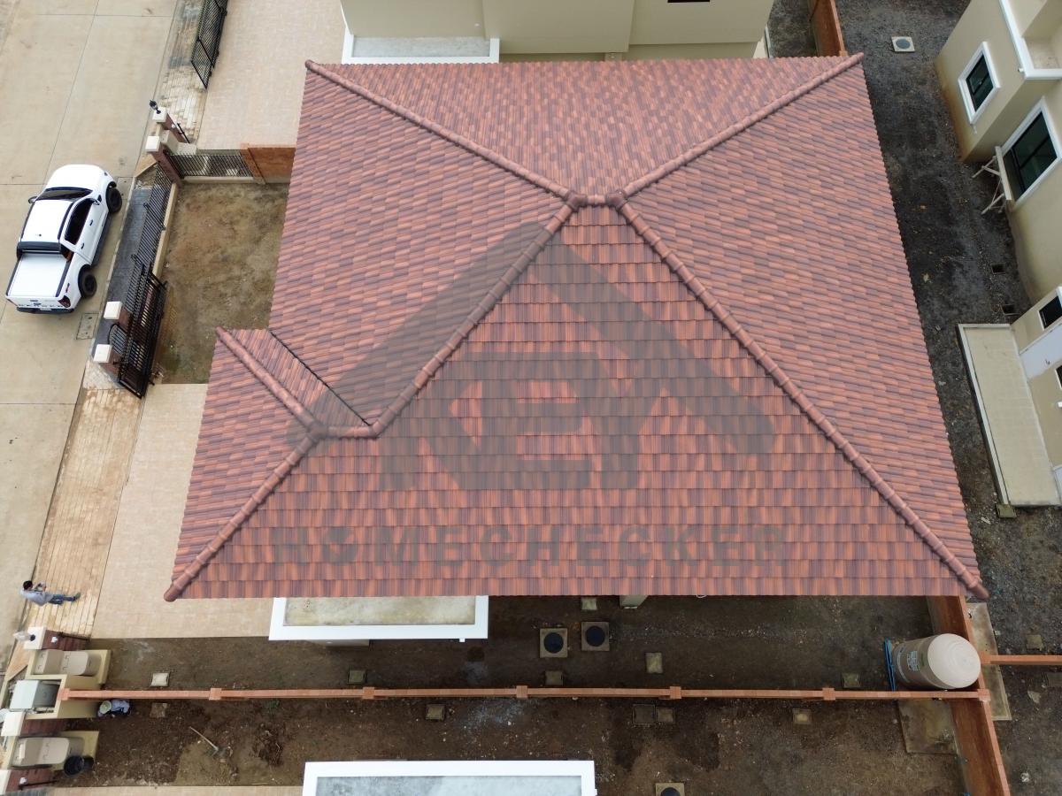 งานตรวจสอบหลังคา