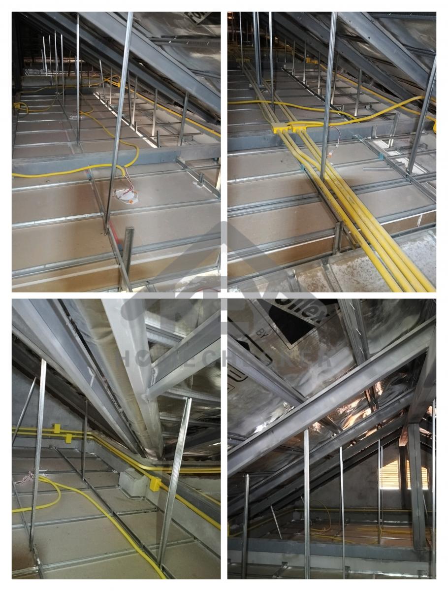 งานฝ้าชายคาและโครงฝ้า