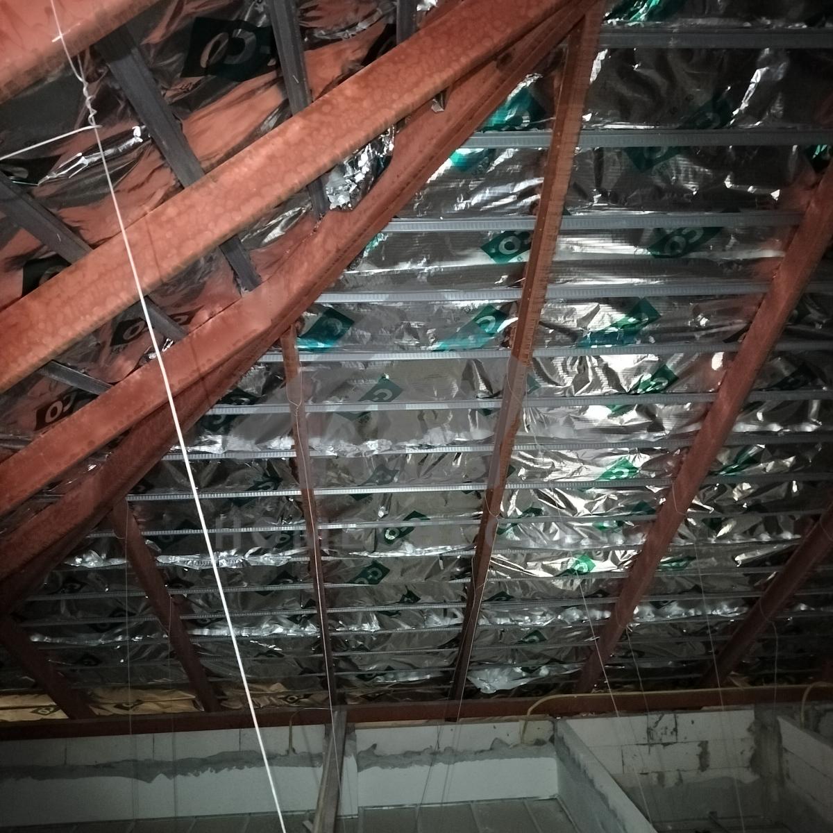 งานฝ้าชายคาและโครงฝ้า