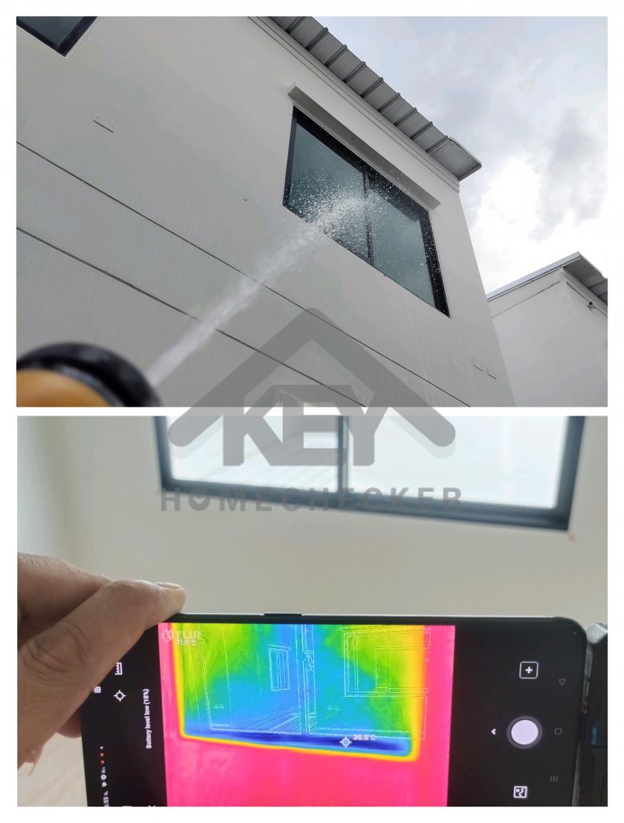 งานเทสน้ำ ประตูหน้าต่าง