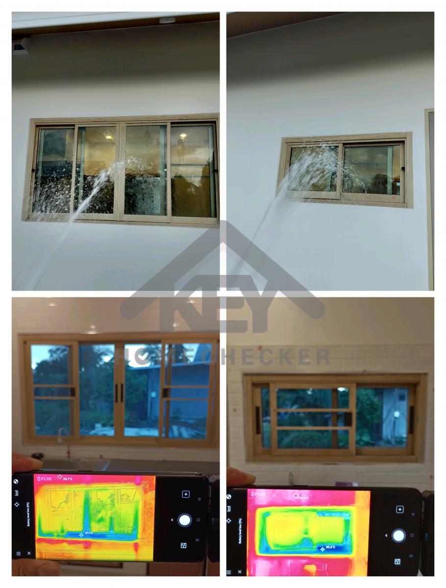 งานเทสน้ำ ประตูหน้าต่าง