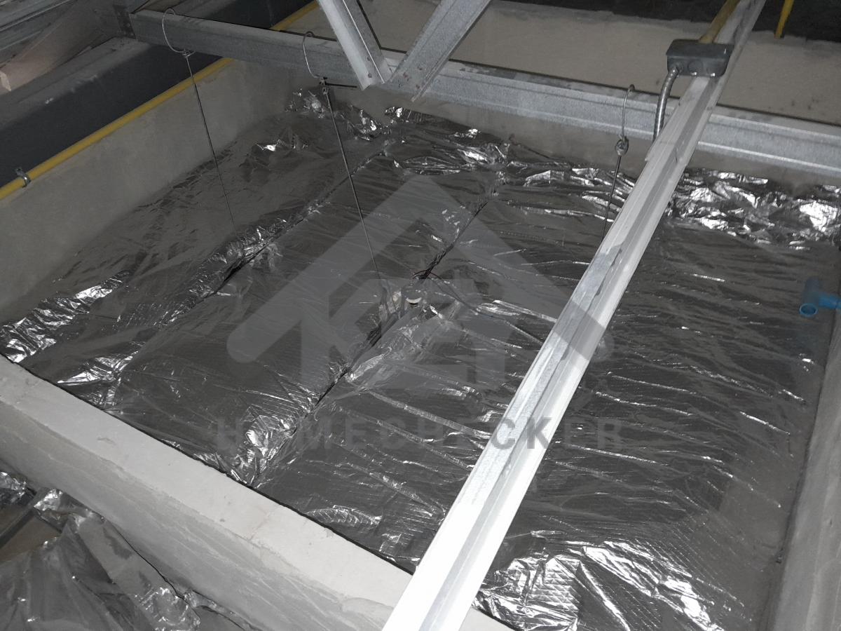 งานฝ้าชายคาและโครงฝ้า