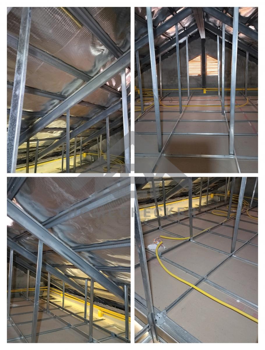 งานฝ้าชายคาและโครงฝ้า