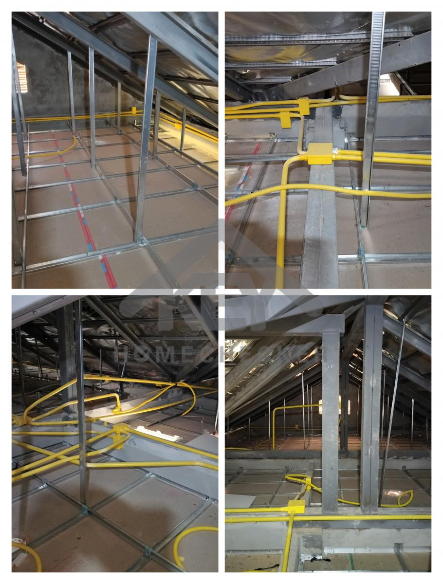 งานฝ้าชายคาและโครงฝ้า